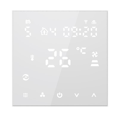 Wifi 3 hastigheter fläktkonvektor termostat